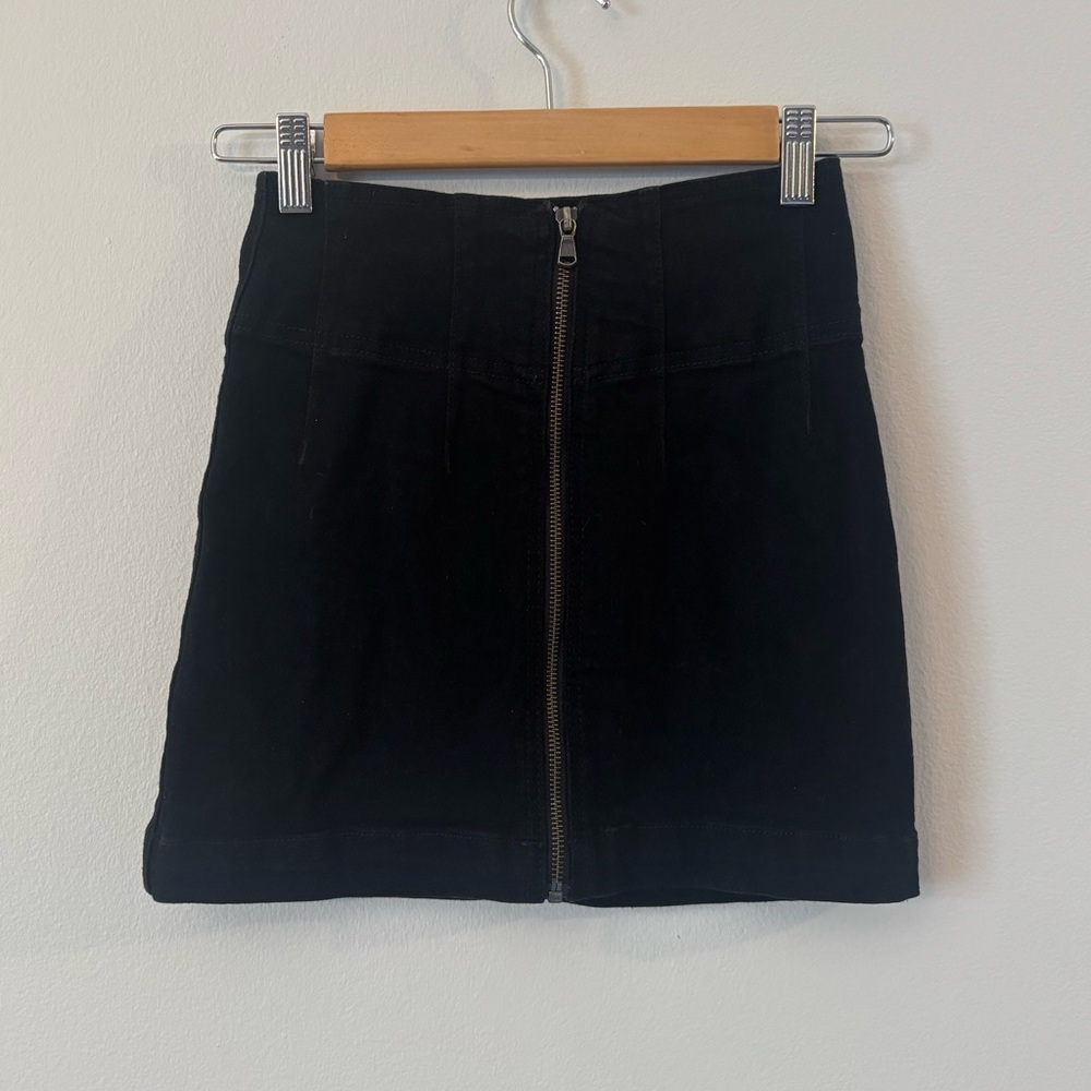 We The Free Virgo Mini Skirt with Front Zip - Picture 2 of 6